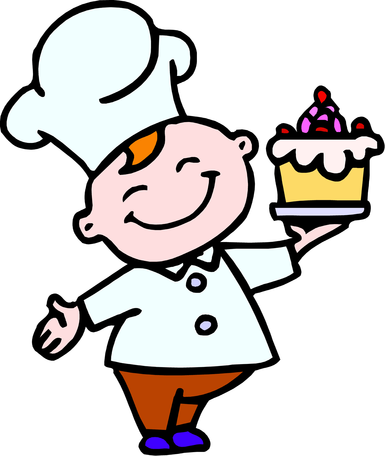 clipart boy cooking - photo #46